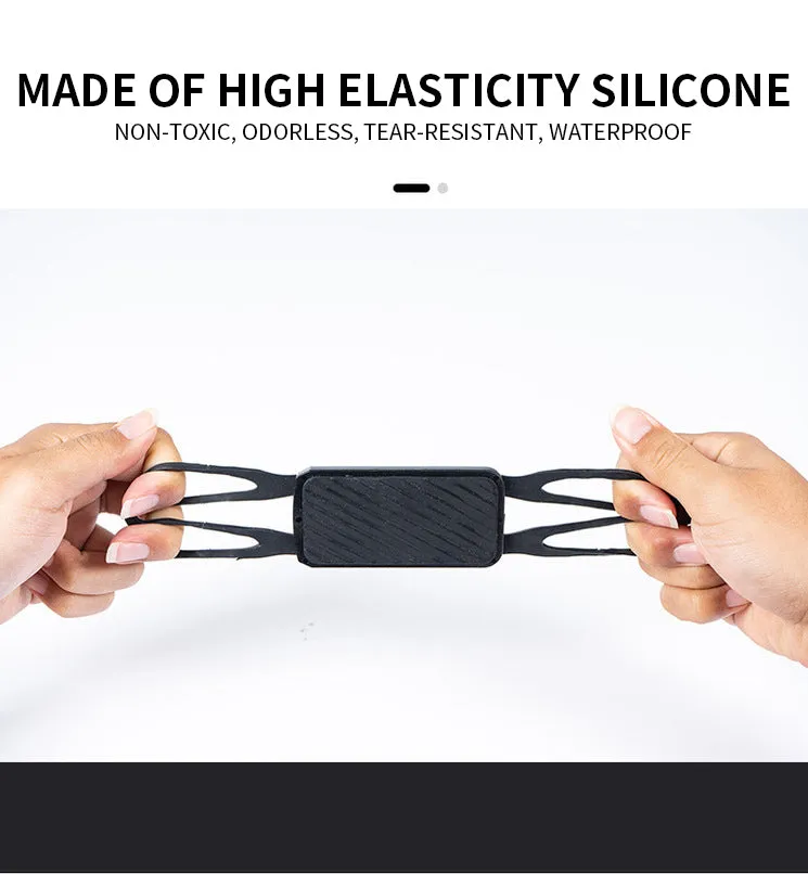 Silicone Bracket Anti-Slip Shock Absorbing Bike Motorcycle Bicycle Phone Holder