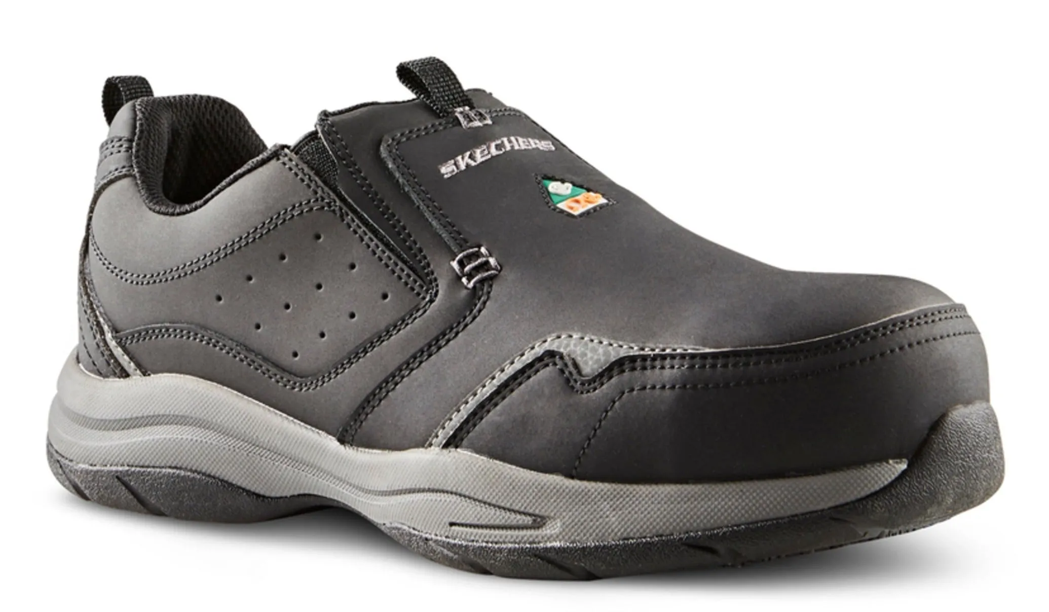 SKECHERS Work Men's Steel Toe Composite Plate Slip On Safety Shoes
