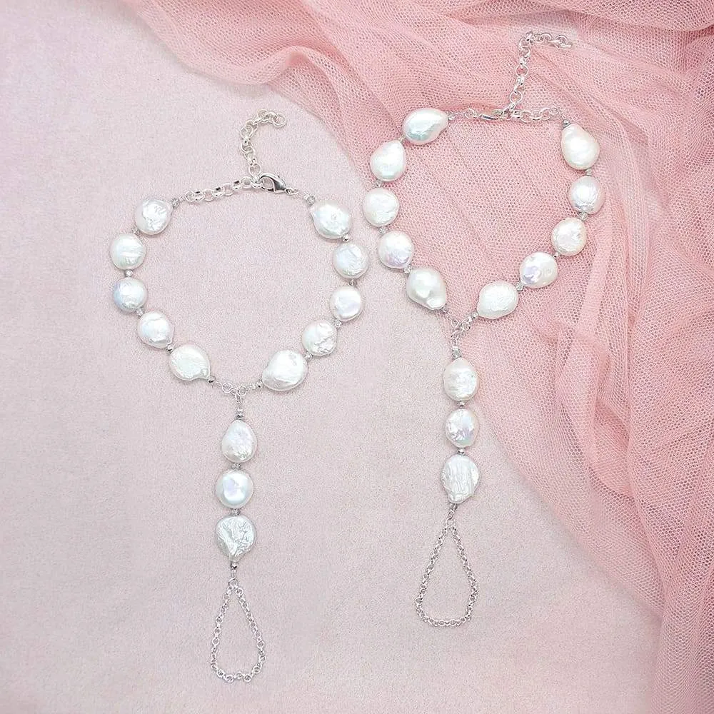 Sloan Freshwater Pearl Barefoot Sandals