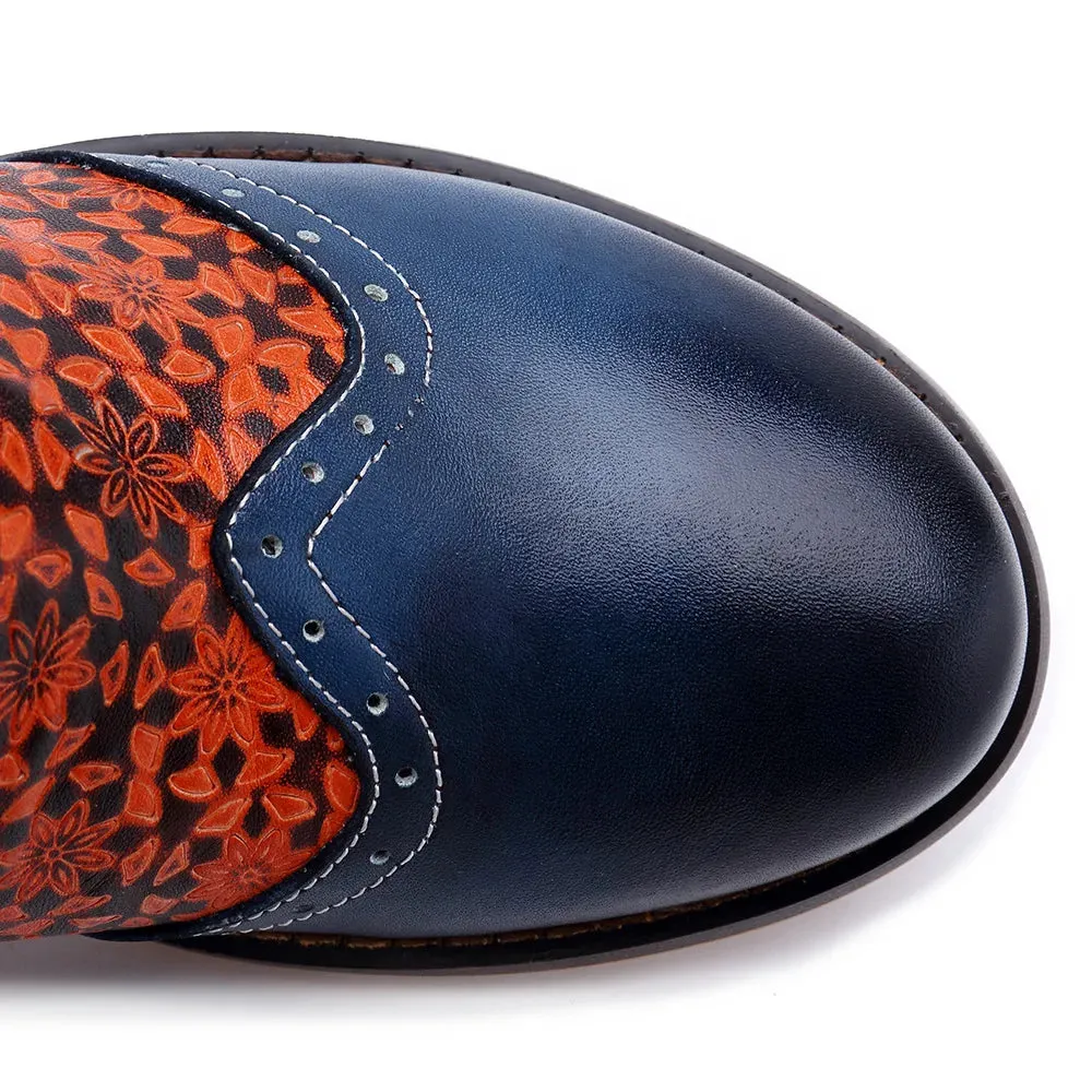 Tabby's Genuine Leather Ankle Boots