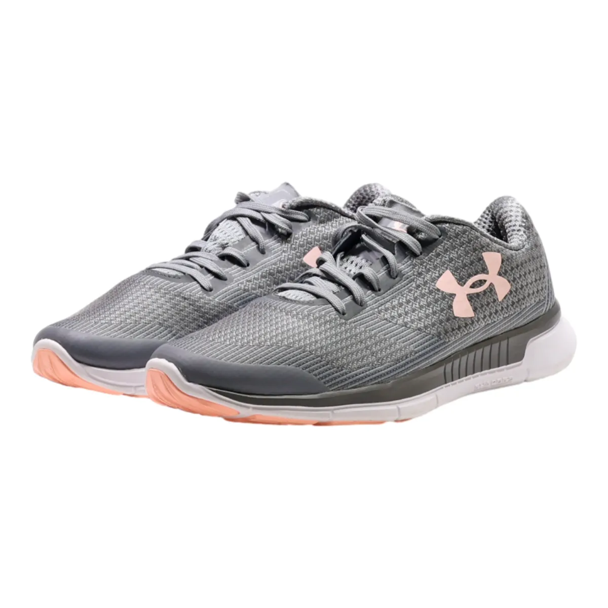 UNDER ARMOUR Sneaker Trainers Grey Synthetic Womens UK 5
