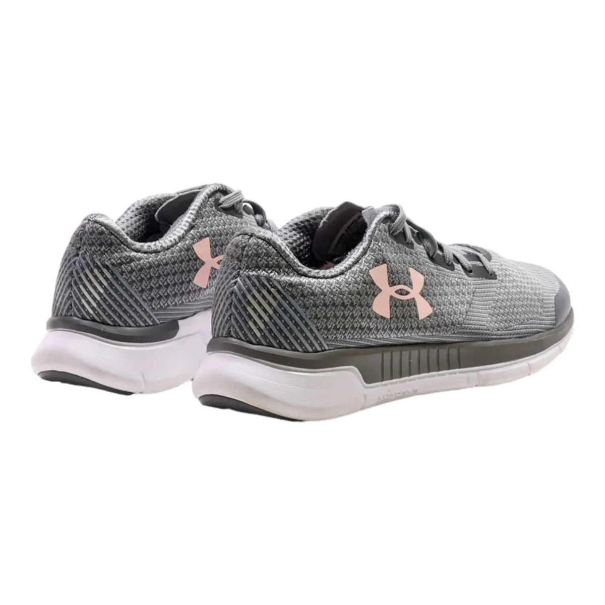 UNDER ARMOUR Sneaker Trainers Grey Synthetic Womens UK 5