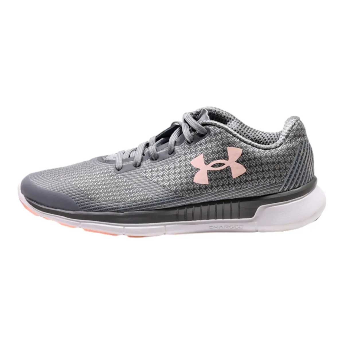 UNDER ARMOUR Sneaker Trainers Grey Synthetic Womens UK 5