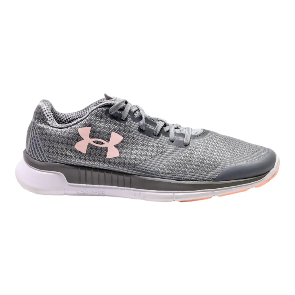 UNDER ARMOUR Sneaker Trainers Grey Synthetic Womens UK 5