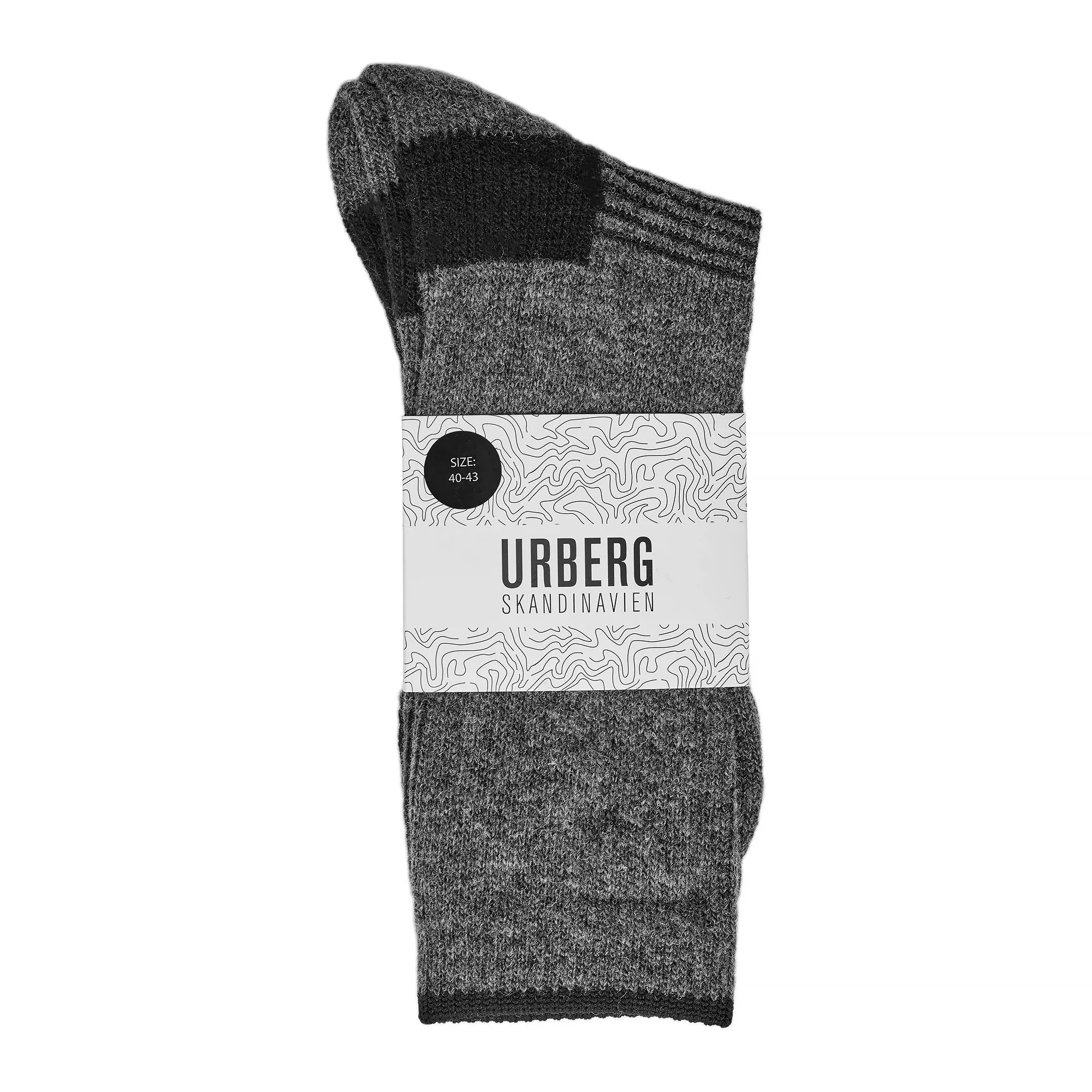 Urberg Trekking Merino Wool Dark Grey Melange | Buy Urberg Trekking Merino Wool Dark Grey Melange here | Outnorth