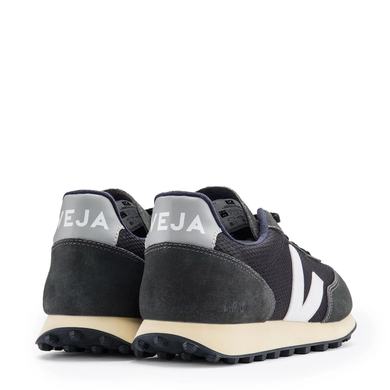 Veja Rio Branco Black White Oxford Grey