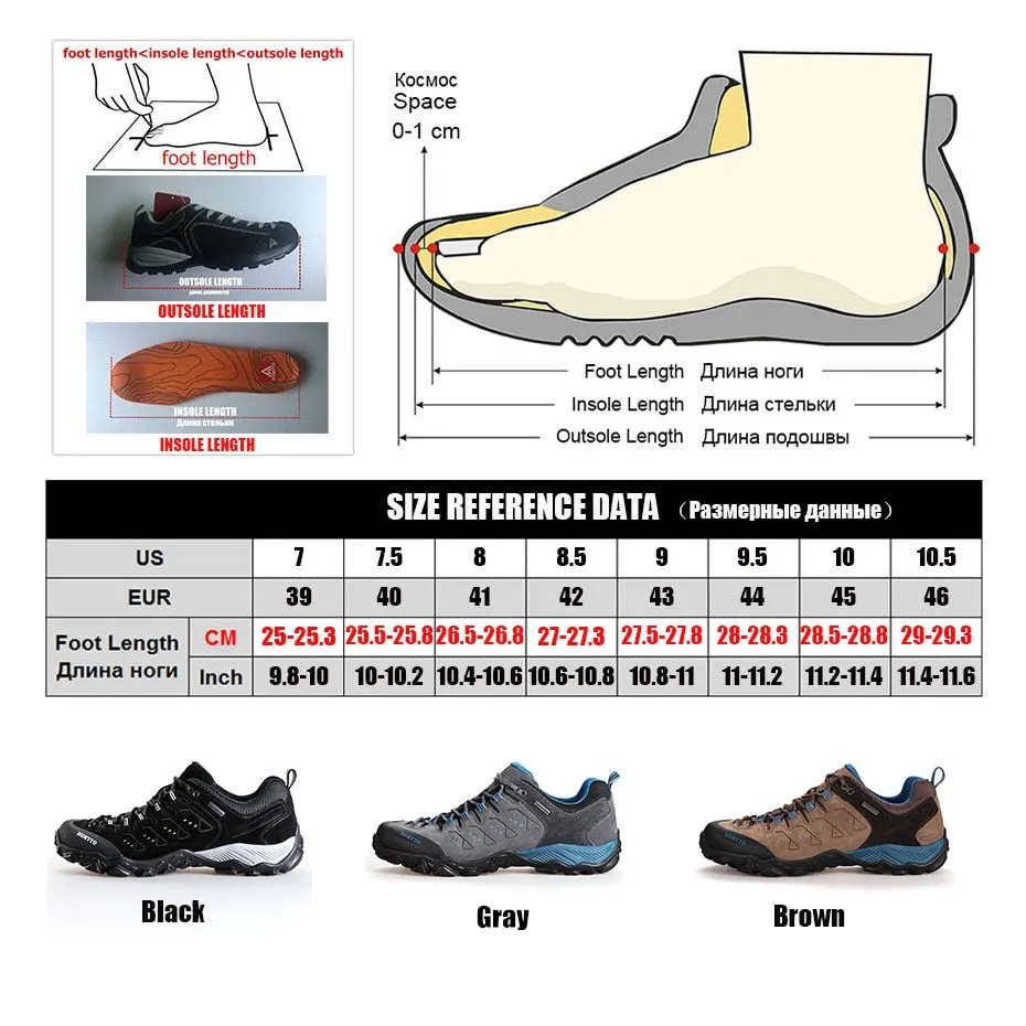 Wear Resistant  Breathable Splashproof Hiking & Climbing Shoes