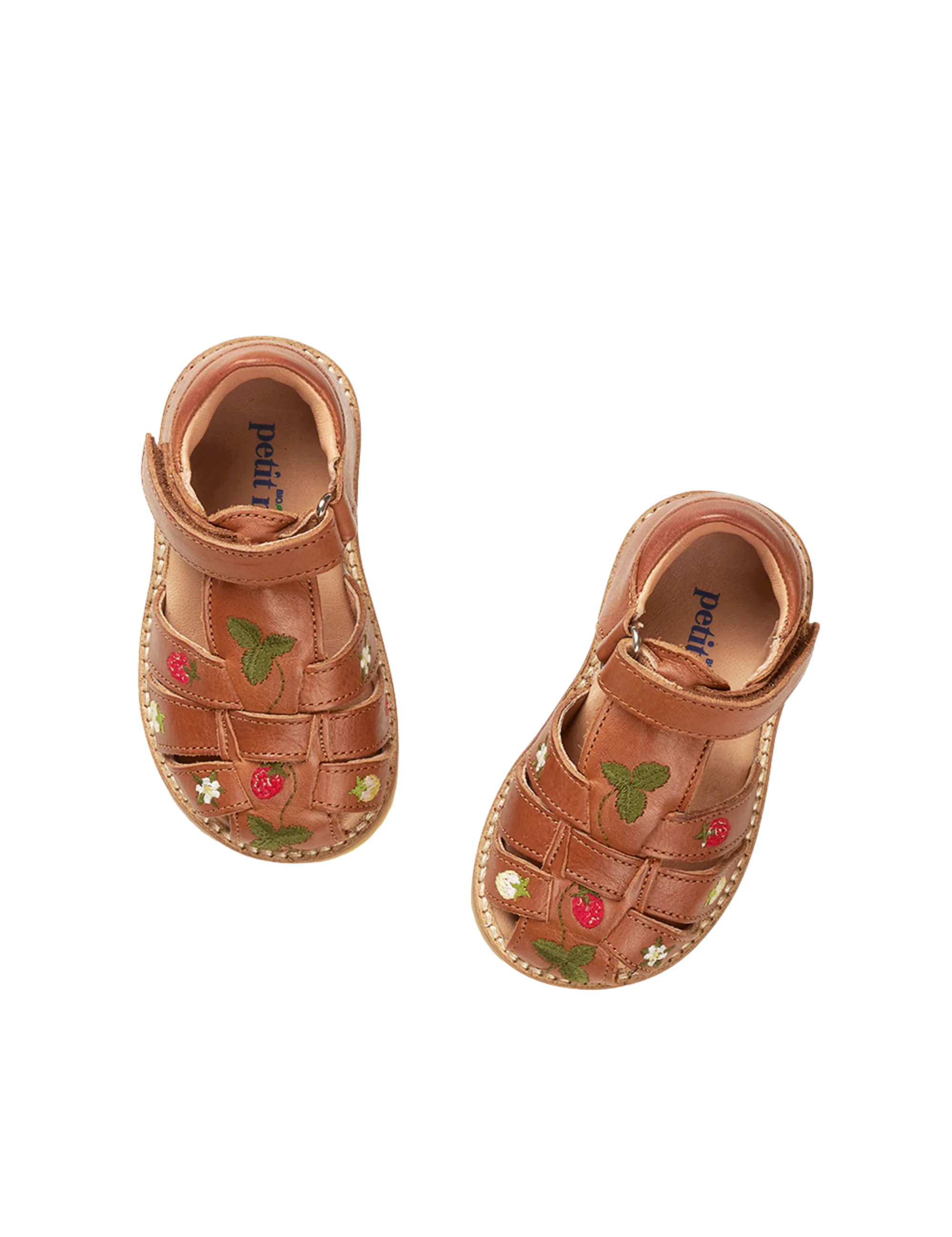 Wild Strawberries Classic sandal - Cognac