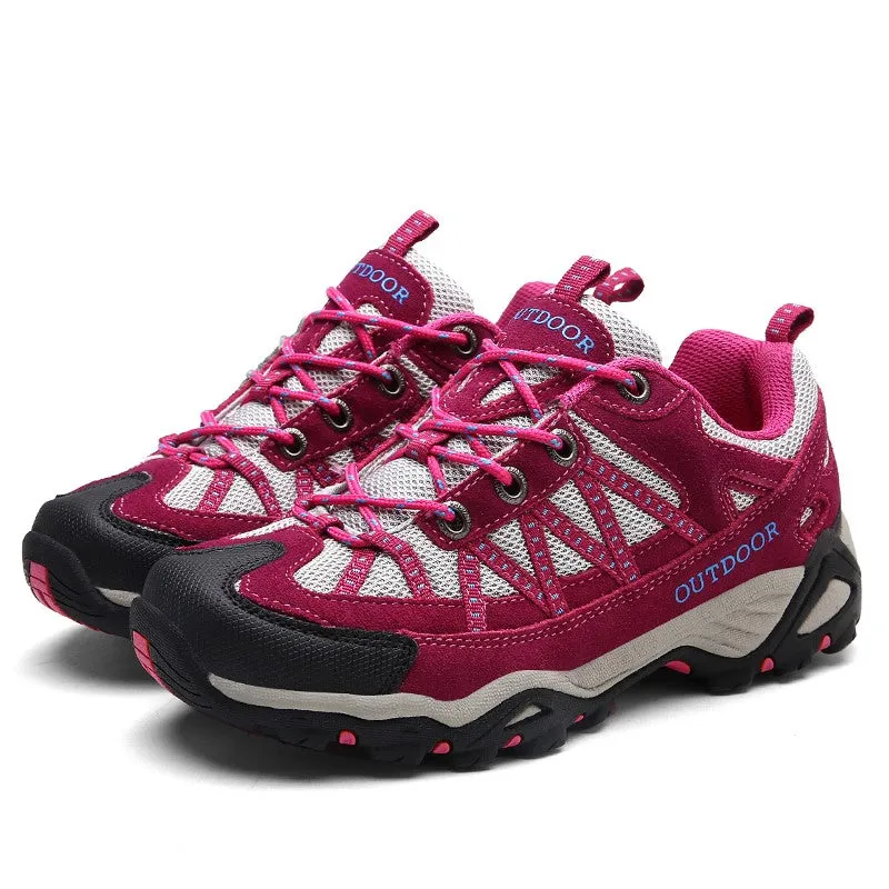 Women's athletic non-slip stable safe outdoor hiking sneaker
