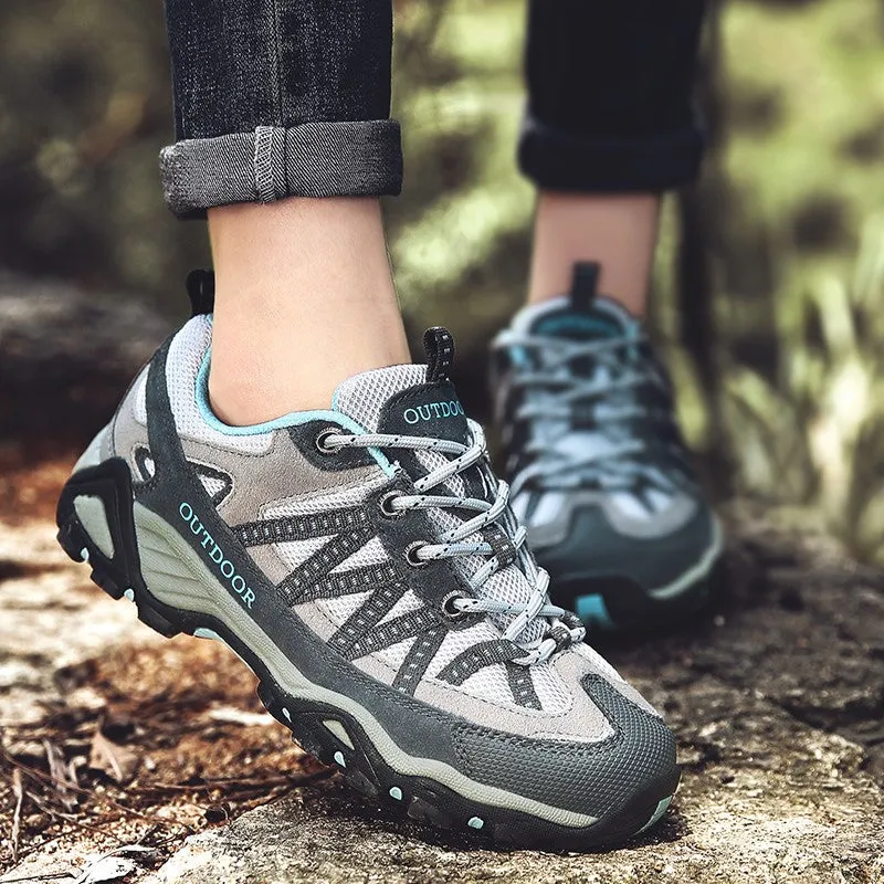 Women's athletic non-slip stable safe outdoor hiking sneaker