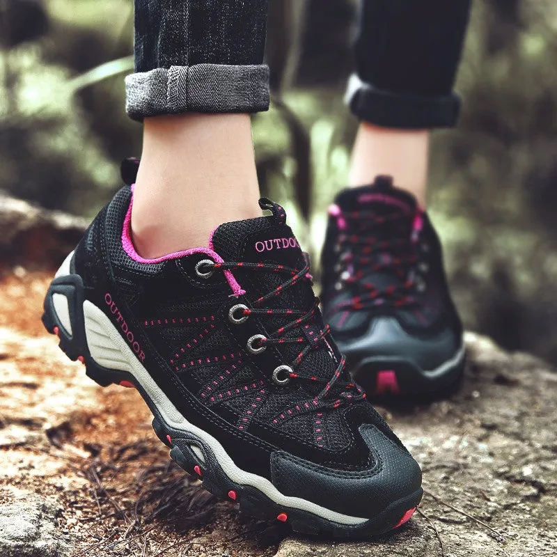 Women's athletic non-slip stable safe outdoor hiking sneaker