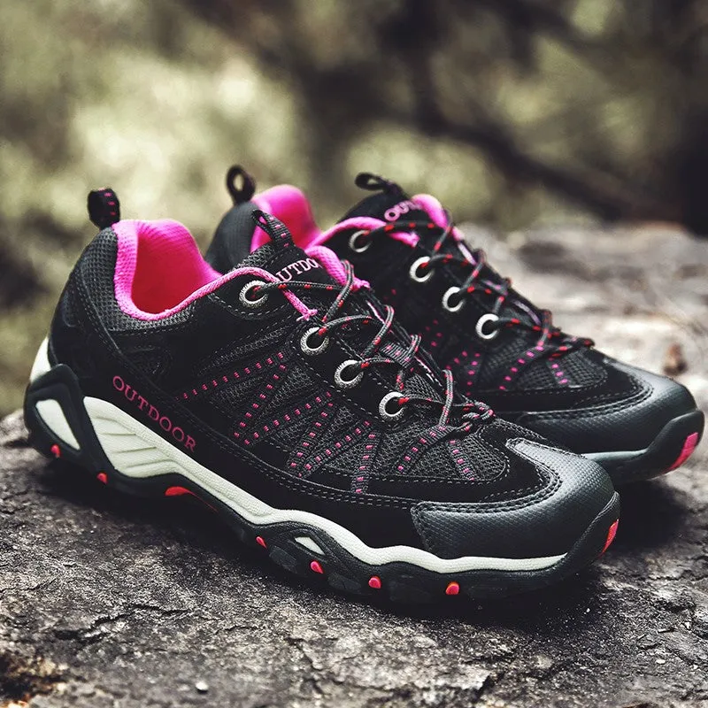 Women's athletic non-slip stable safe outdoor hiking sneaker