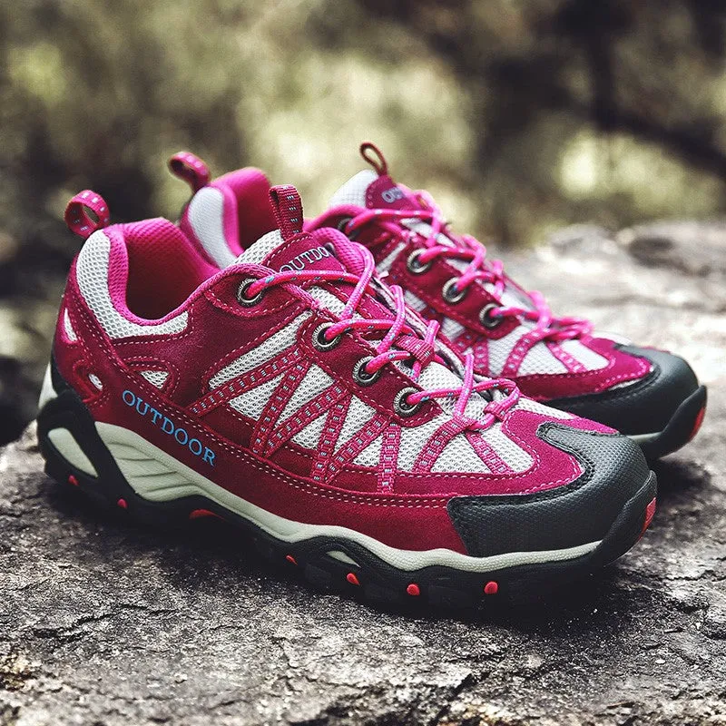 Women's athletic non-slip stable safe outdoor hiking sneaker