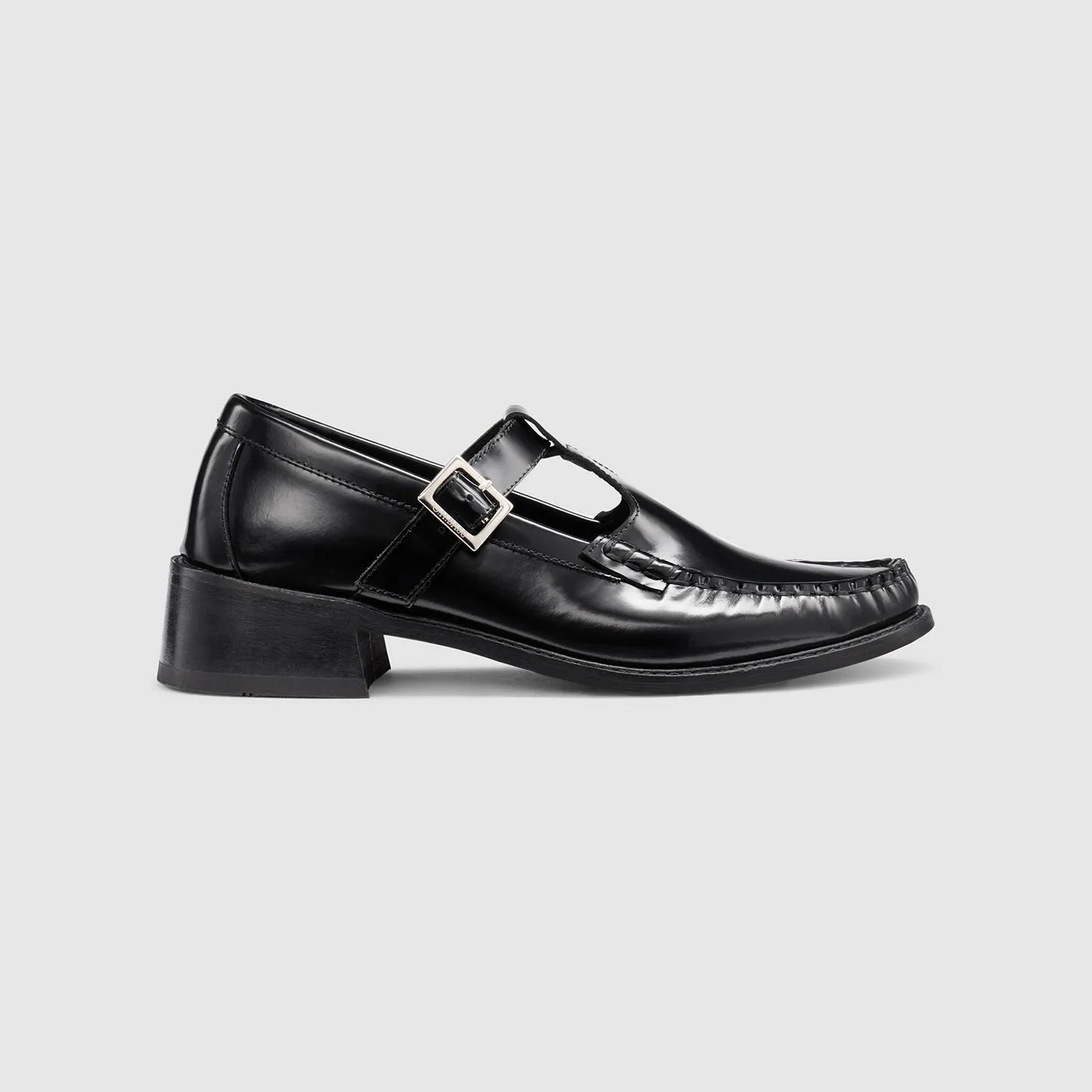 WOMENS MARY JANE HEEL LOAFER