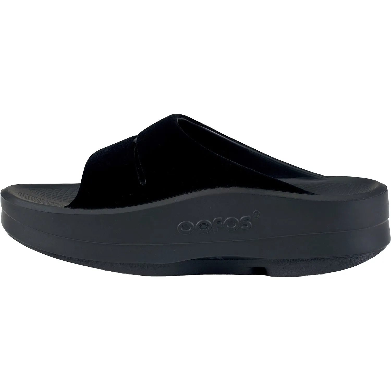 Women's OOFOs OOMega OOahh Limited Posh Black Synthetic