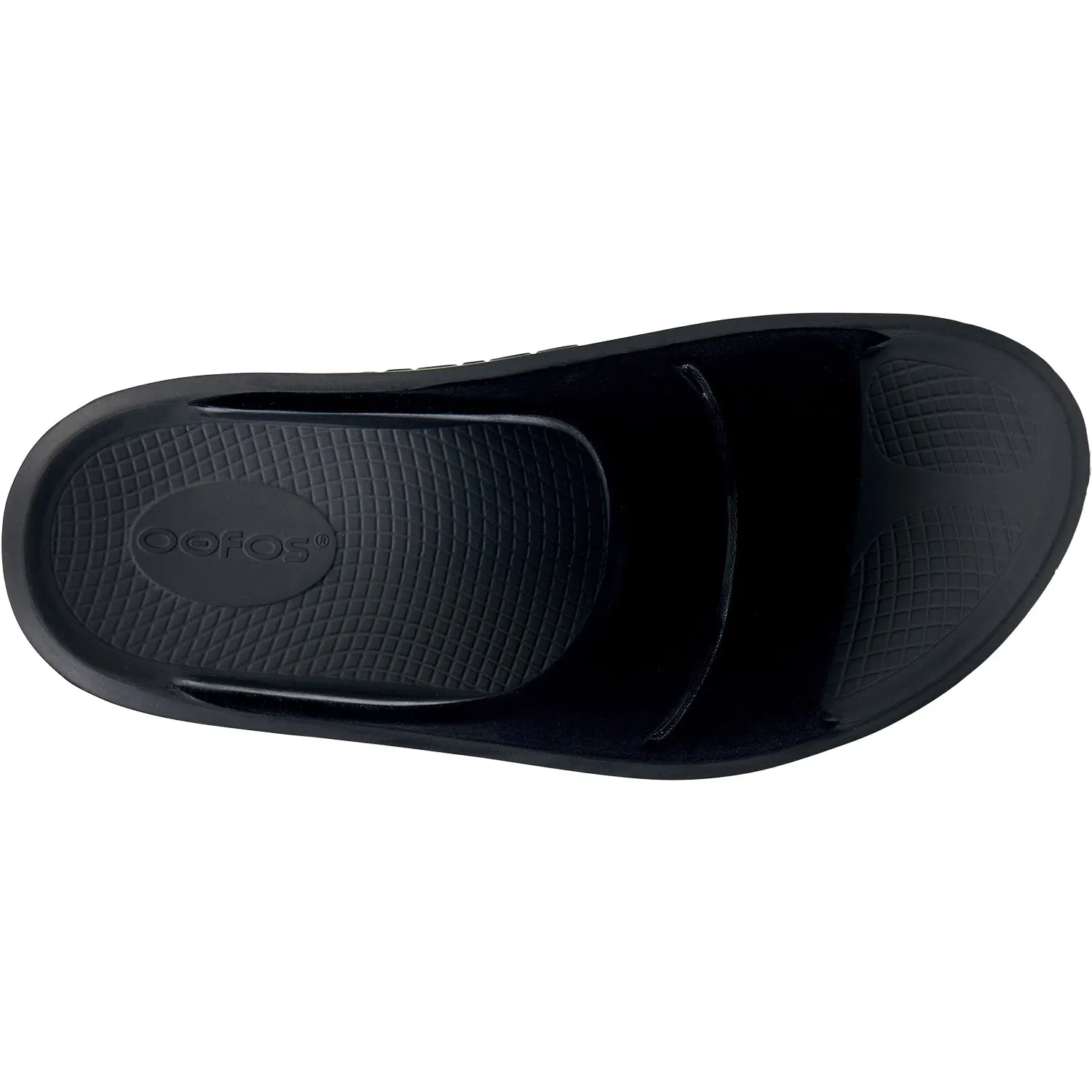 Women's OOFOs OOMega OOahh Limited Posh Black Synthetic
