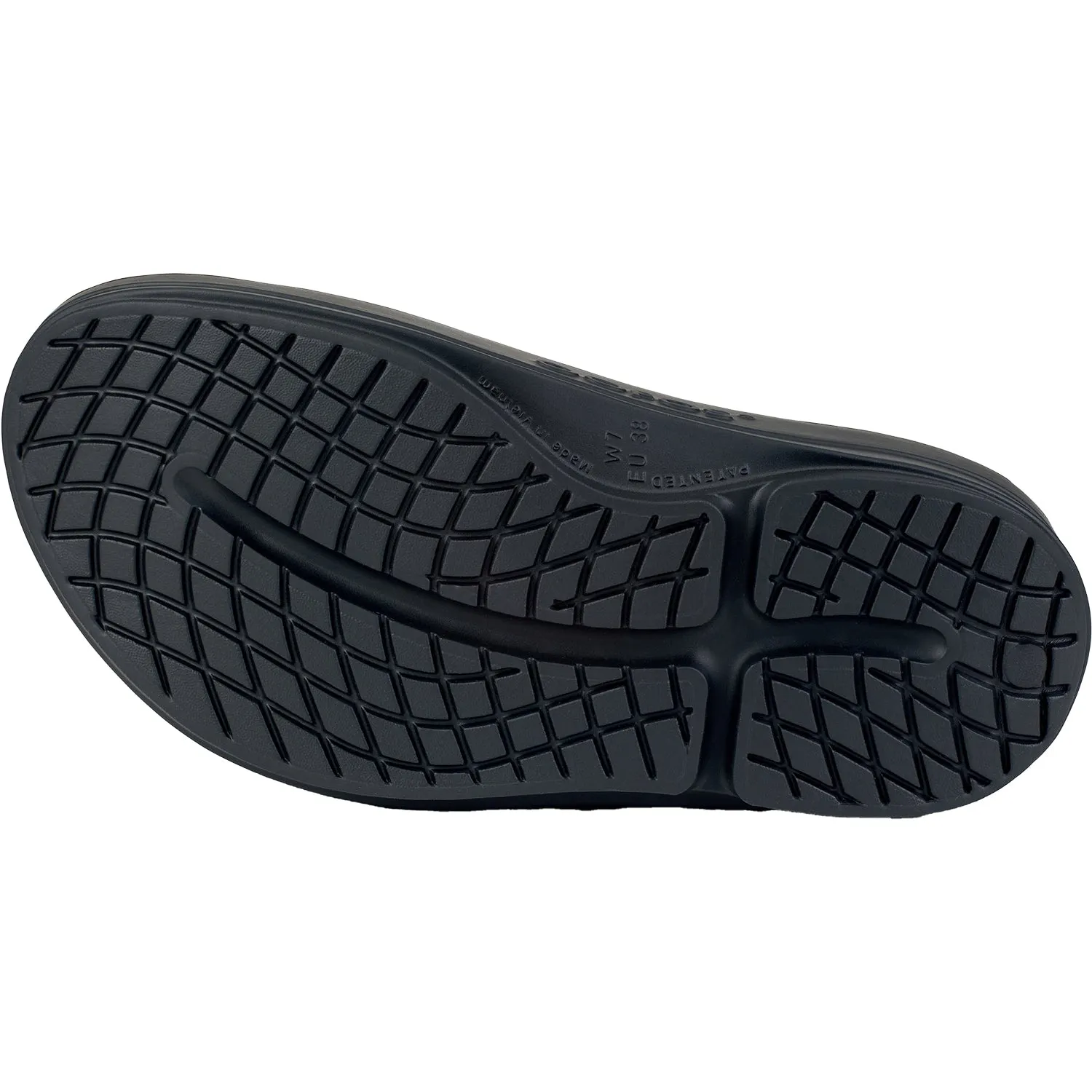 Women's OOFOs OOMega OOahh Limited Posh Black Synthetic