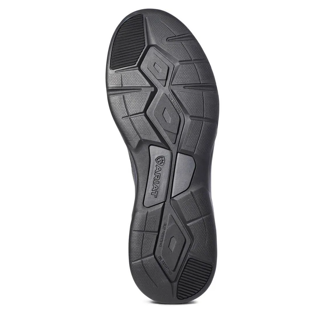 Working Mile Composite-Toe Work Shoe Black