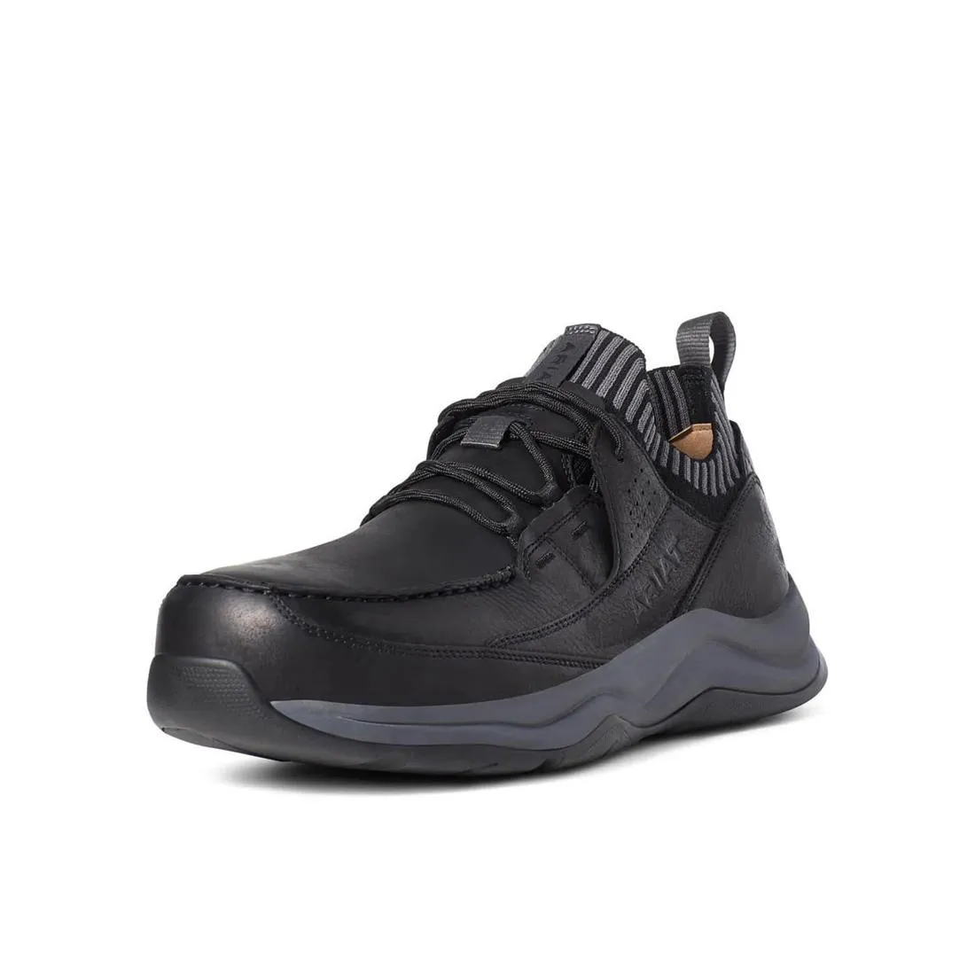 Working Mile Composite-Toe Work Shoe Black
