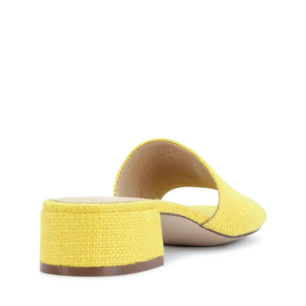 ZAYNE HEELED SLIDE SANDALS