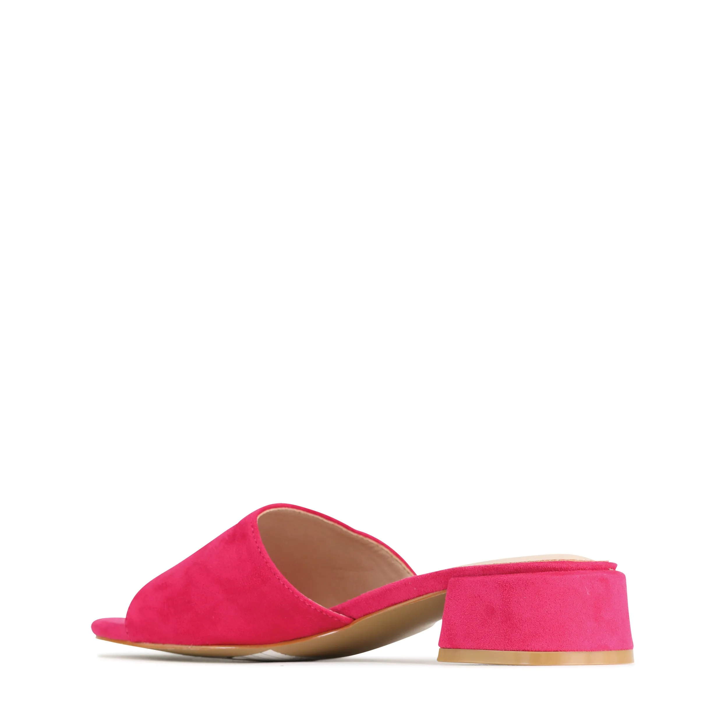 ZAYNE HEELED SLIDE SANDALS