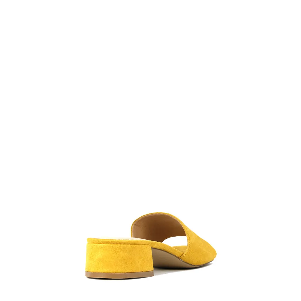 ZAYNE HEELED SLIDE SANDALS